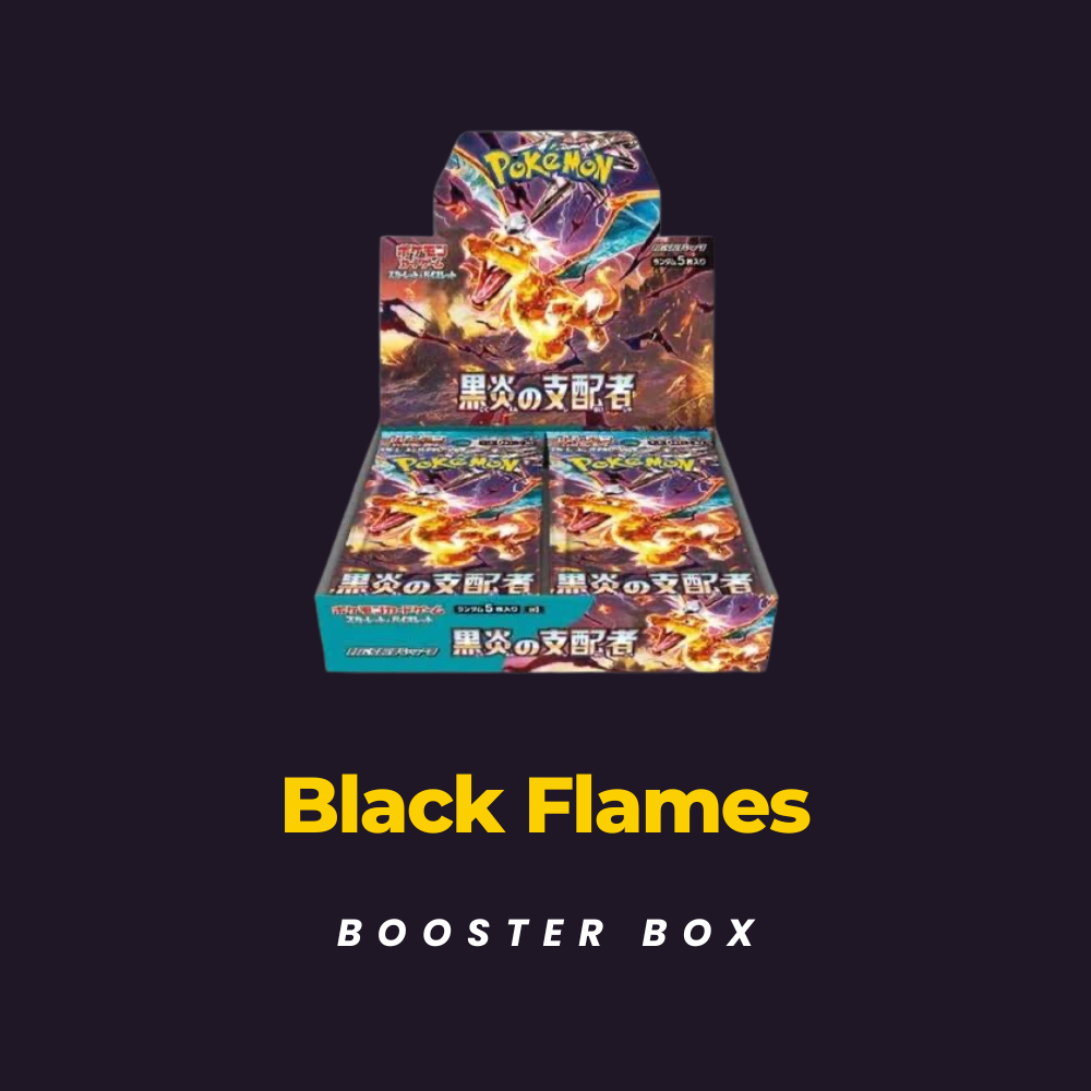 Ruler of the Black Flame Booster Box - Poke Hunter Live